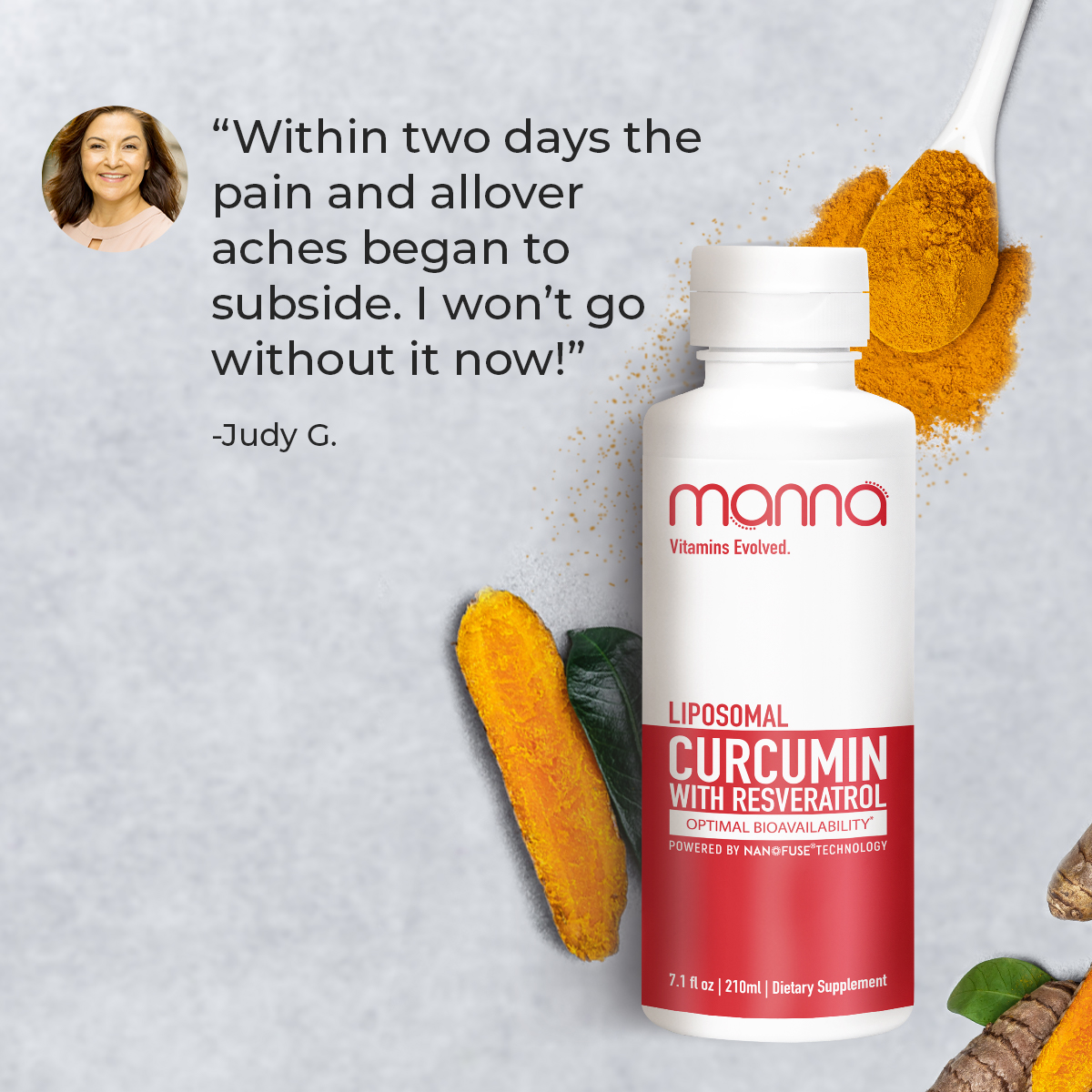 Liposomal Curcumin with Resveratrol Manna Vitamins Evolved The